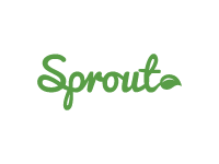 Sprout Samenbleistift Logo