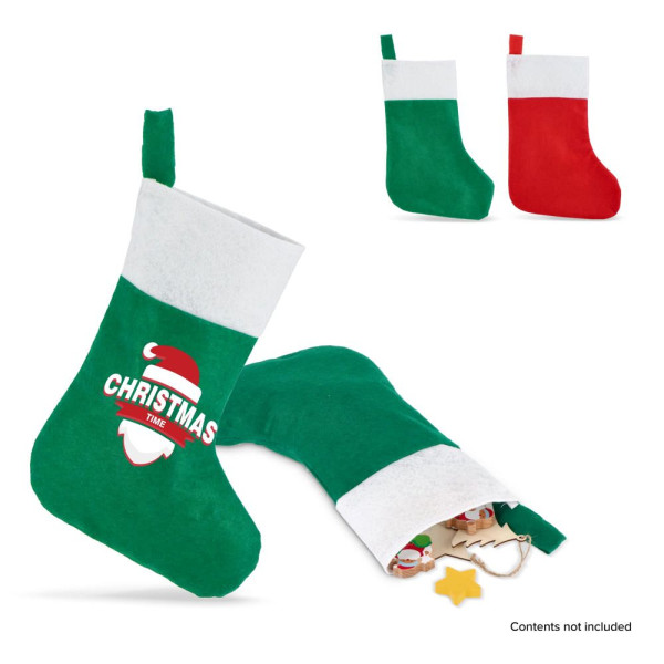 Weihnachtsstrumpf aus Filz 43cm